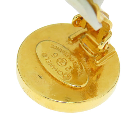 Chanel Gold Gold Plated Coco Mark