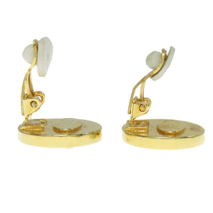 Chanel Gold Gold Plated Coco Mark