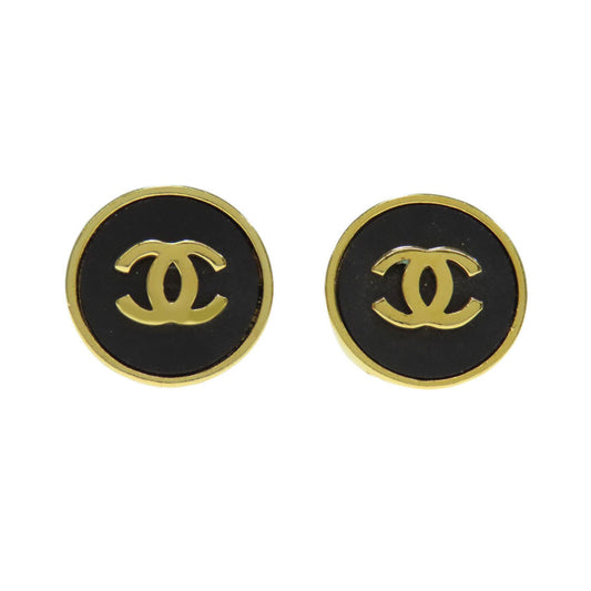 Chanel Gold Gold Plated Coco Mark