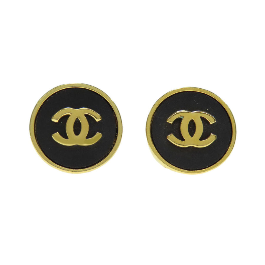 Chanel Gold Gold Plated Coco Mark