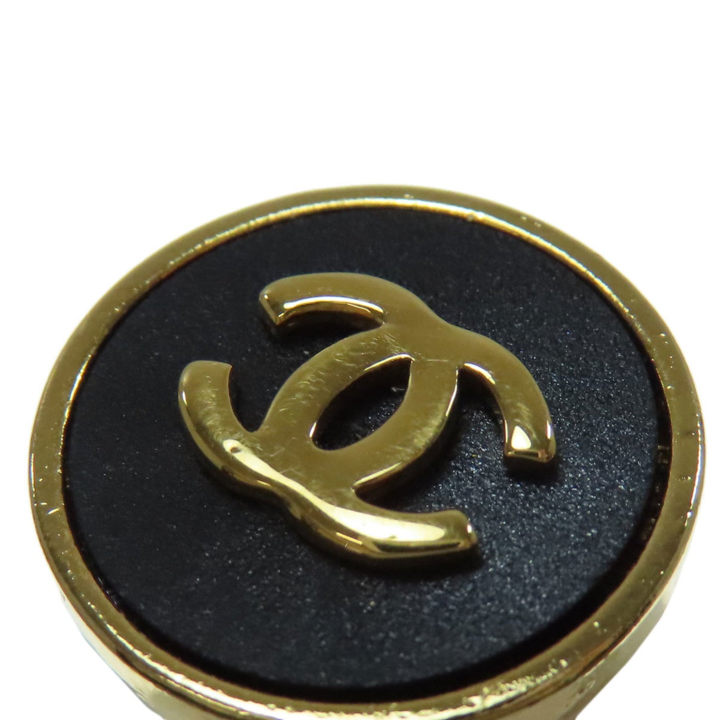 Chanel Gold Gold Plated Coco Mark