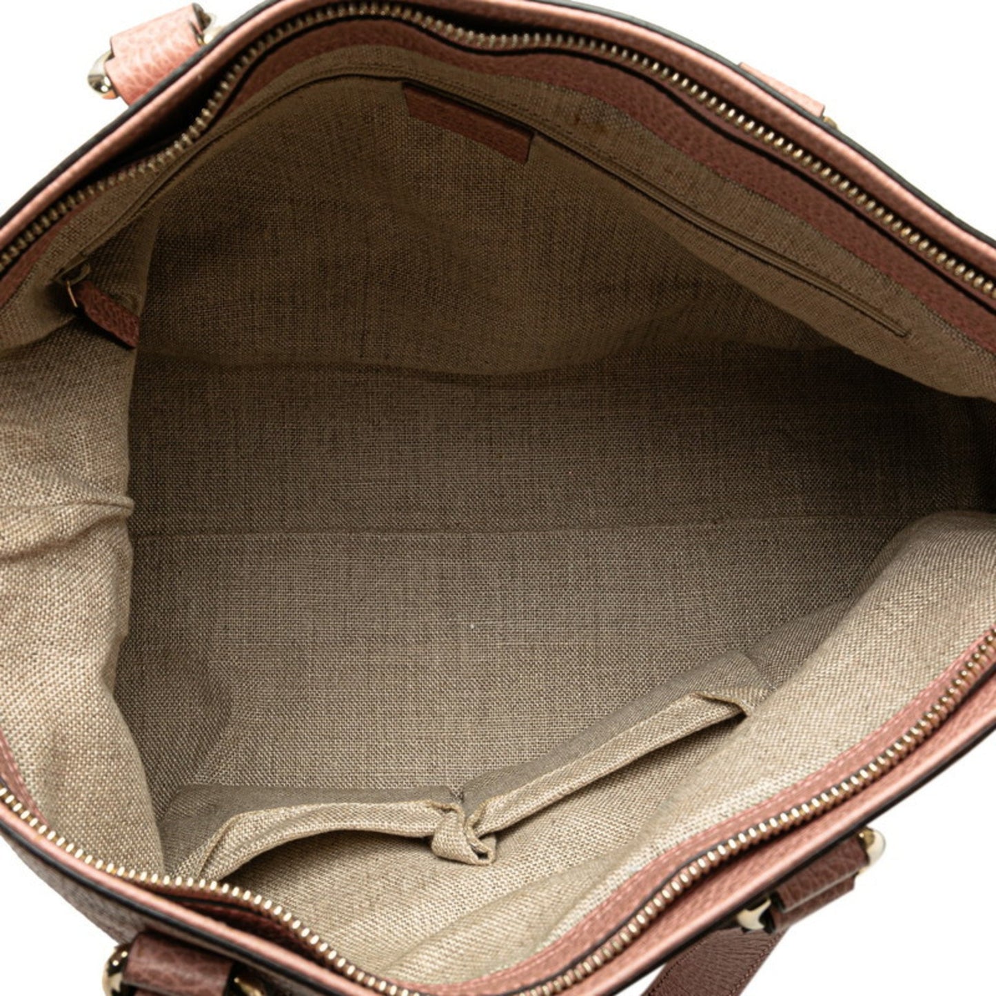 Gucci Pink Leather Bamboo