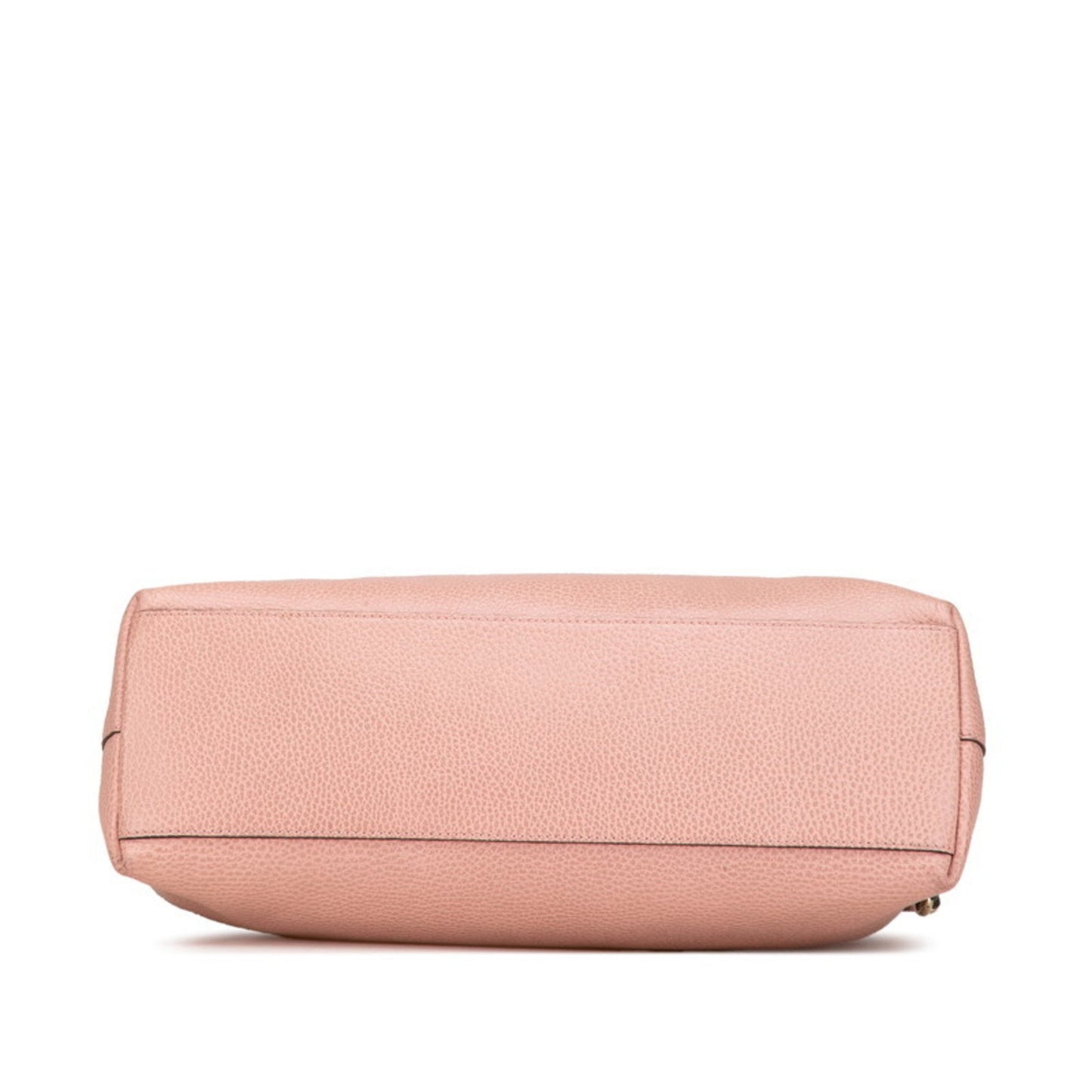 Gucci Pink Leather Bamboo