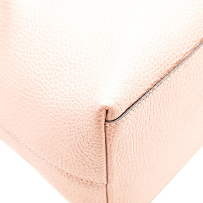 Gucci Pink Leather Bamboo