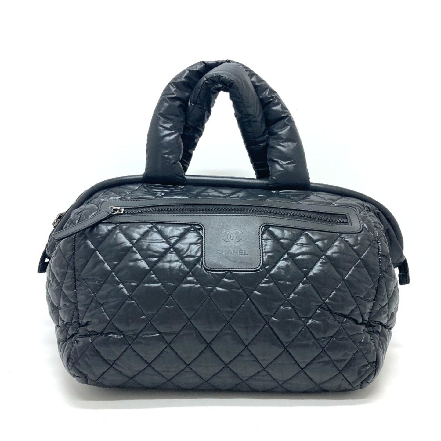 Chanel Black Synthetic Coco Cocoon