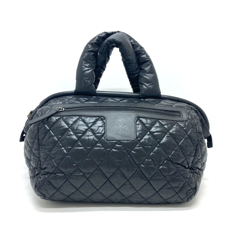 Chanel Black Synthetic Coco Cocoon