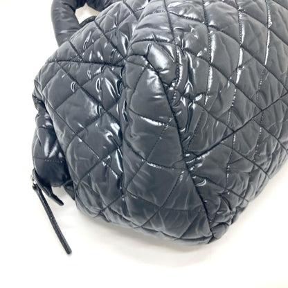 Chanel Black Synthetic Coco Cocoon