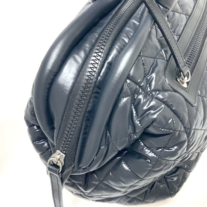 Chanel Black Synthetic Coco Cocoon