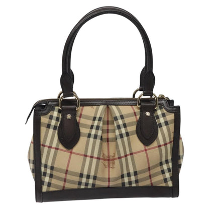 Burberry Brown Canvas Nova Check