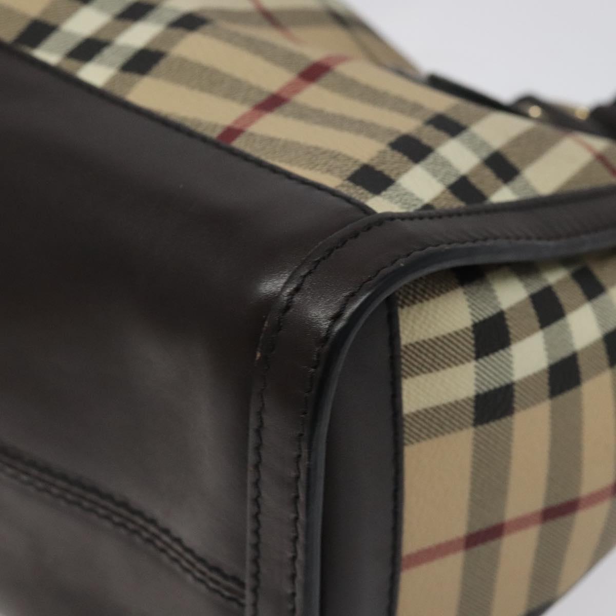 Burberry Brown Canvas Nova Check