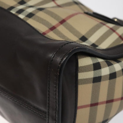 Burberry Brown Canvas Nova Check
