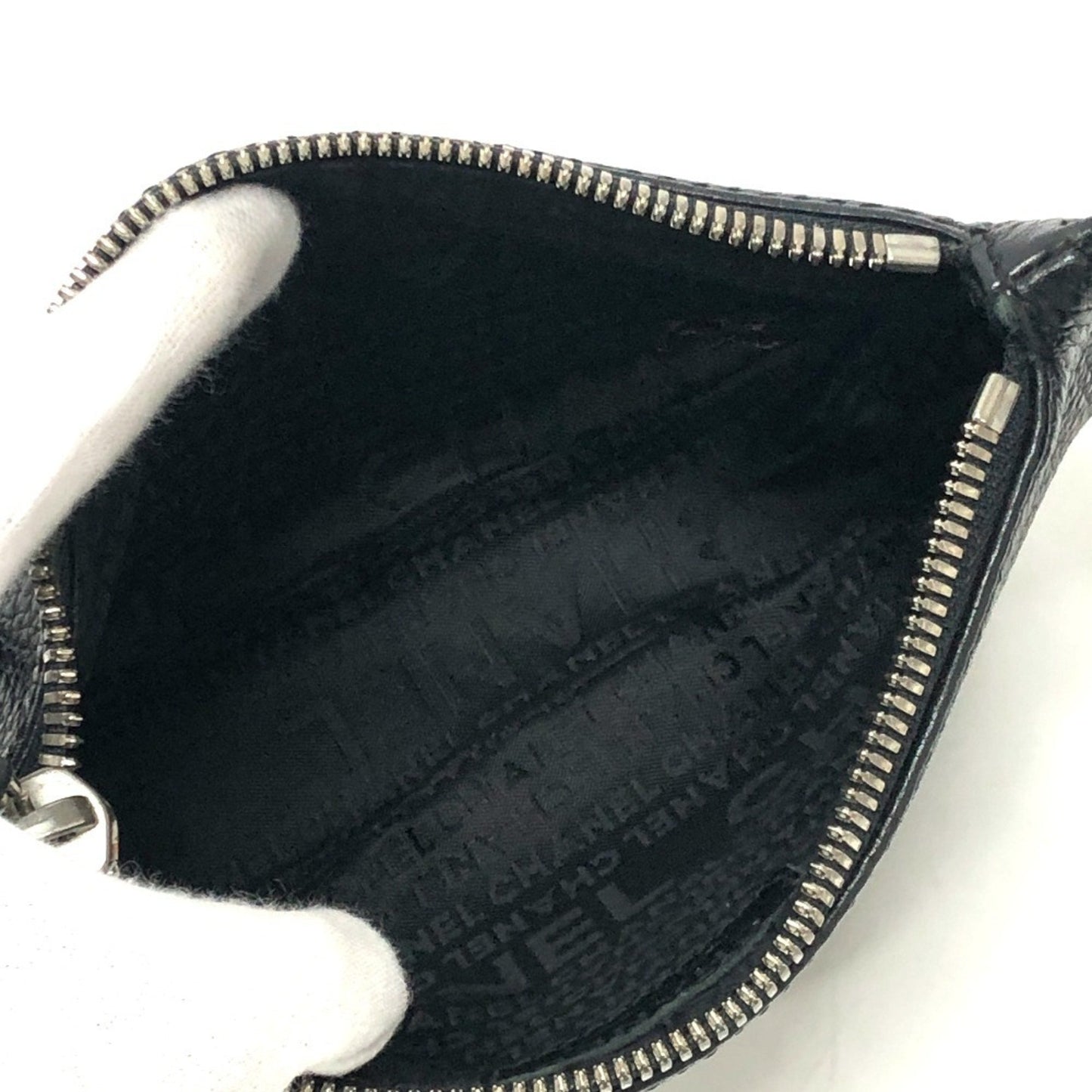 Chanel Black Leather Tassel
