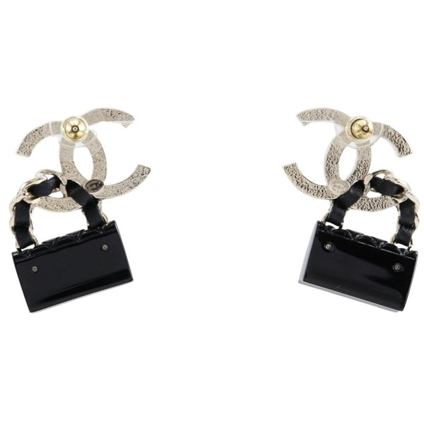 Chanel Gold Gold Plated Earring