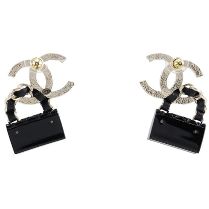 Chanel Black Metal Coco Mark