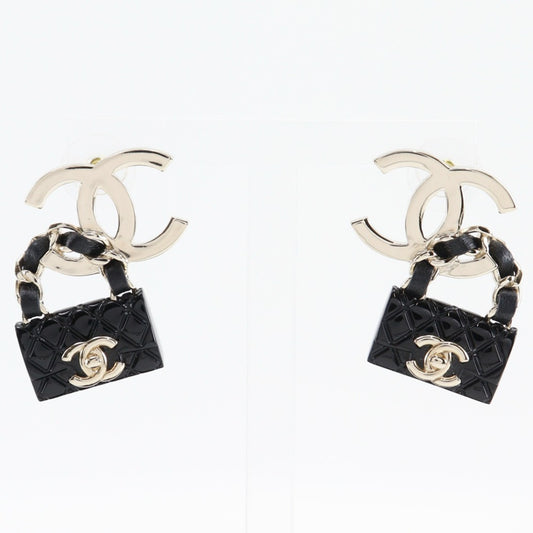 Chanel Black Metal Coco Mark