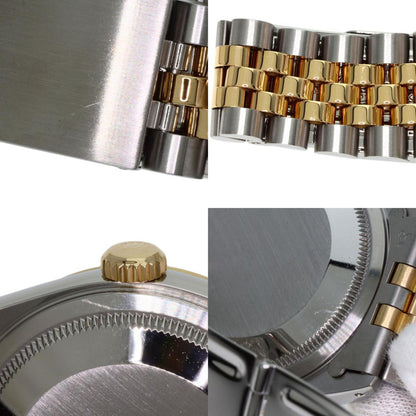 Rolex Black Gold And Steel Datejust 36mm