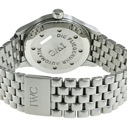 Iwc Schaffhausen Black Steel Watch
