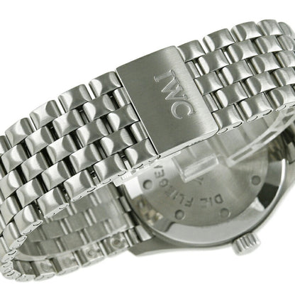 Iwc Schaffhausen Black Steel Watch