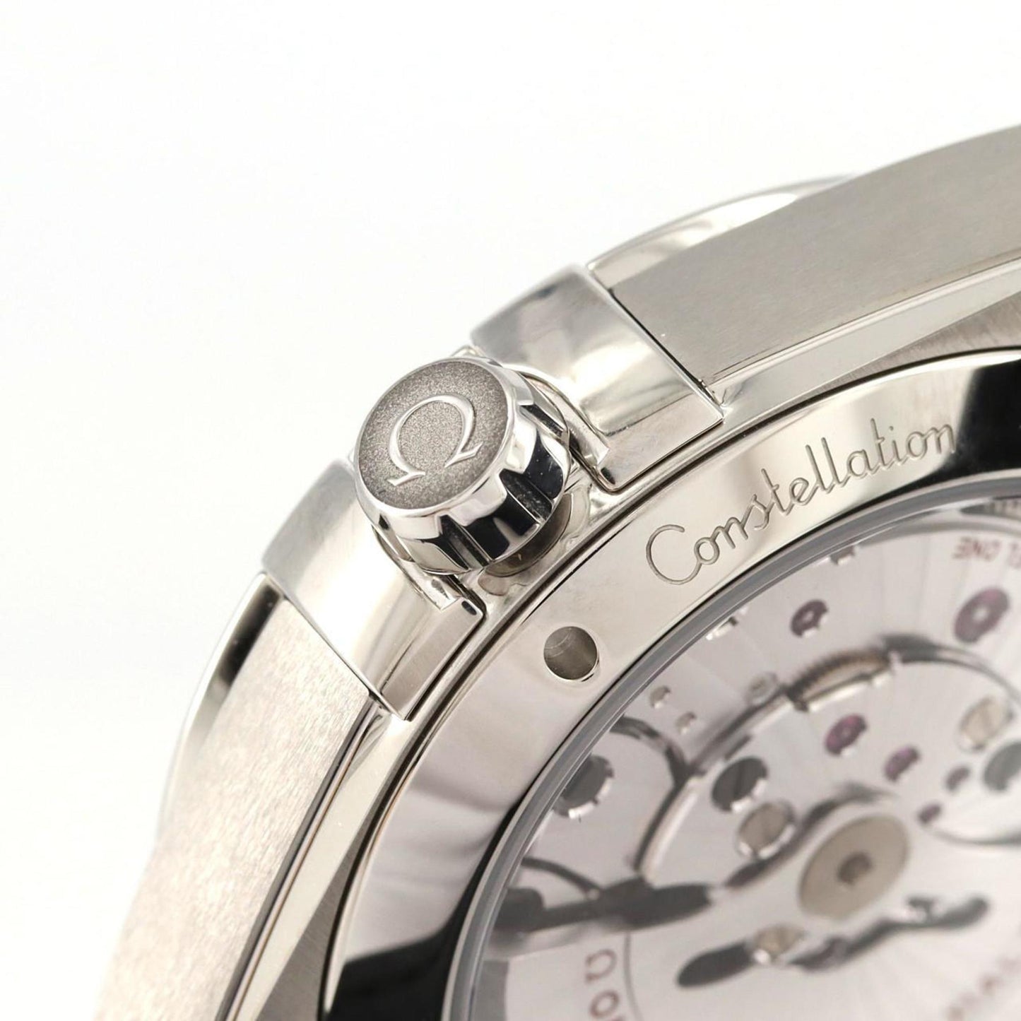 Omega Silver Rubber Constellation