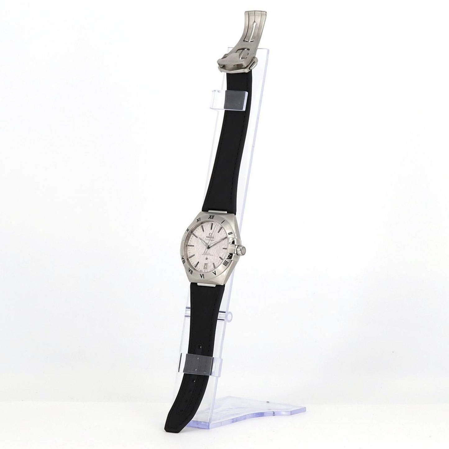 Omega Silver Rubber Constellation