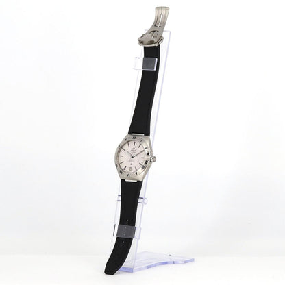 Omega Silver Rubber Constellation