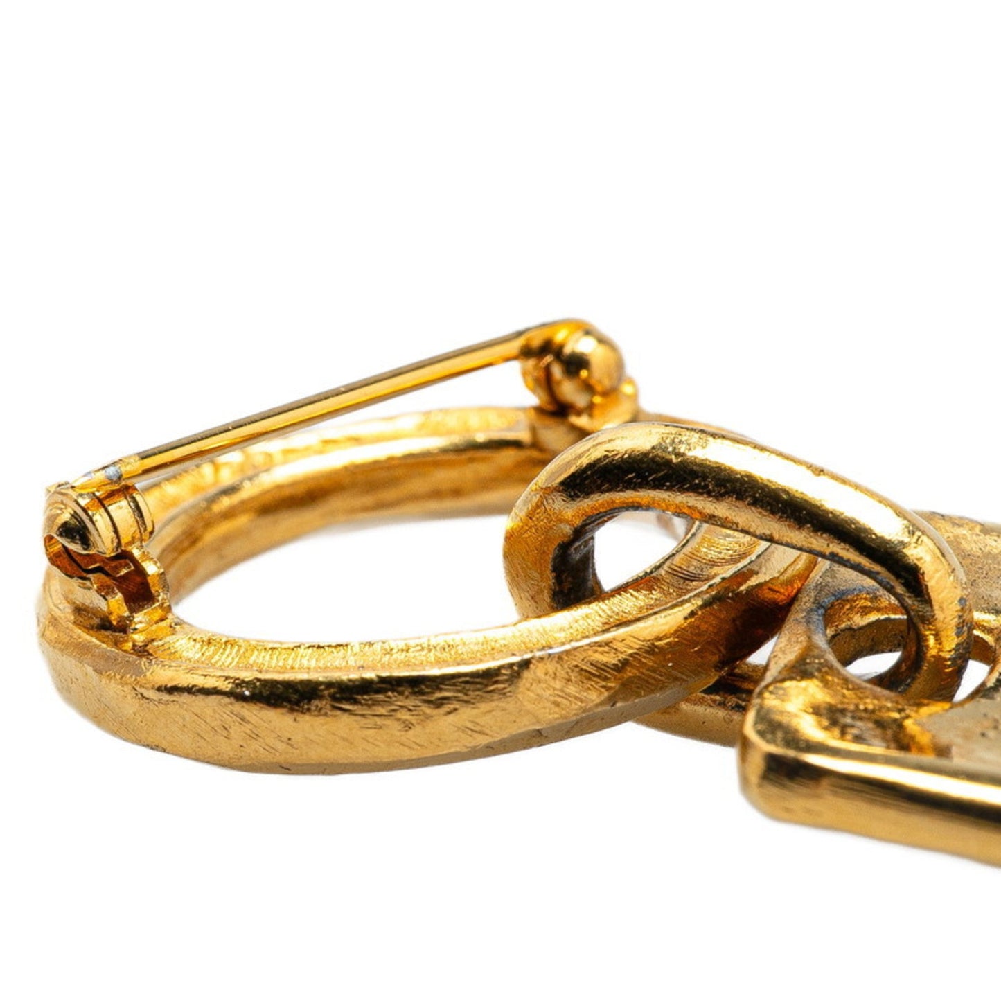 Chanel Gold Gold Plated Cambon