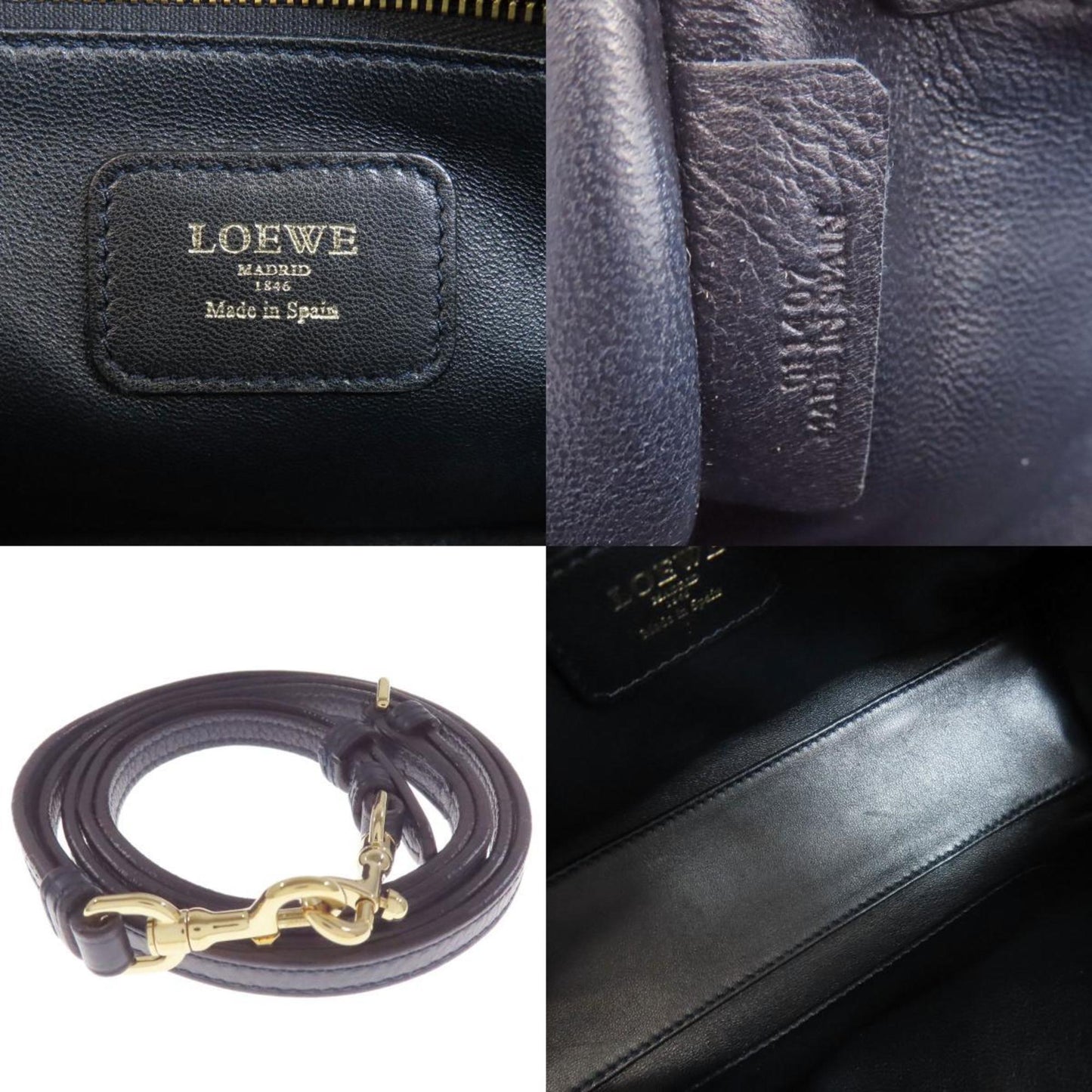 Loewe Blue Leather Amazona