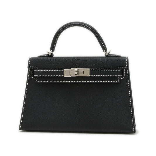 Hermès Black Leather Kelly
