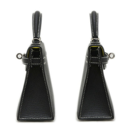 Hermès Black Leather Kelly