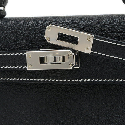 Hermès Black Leather Kelly