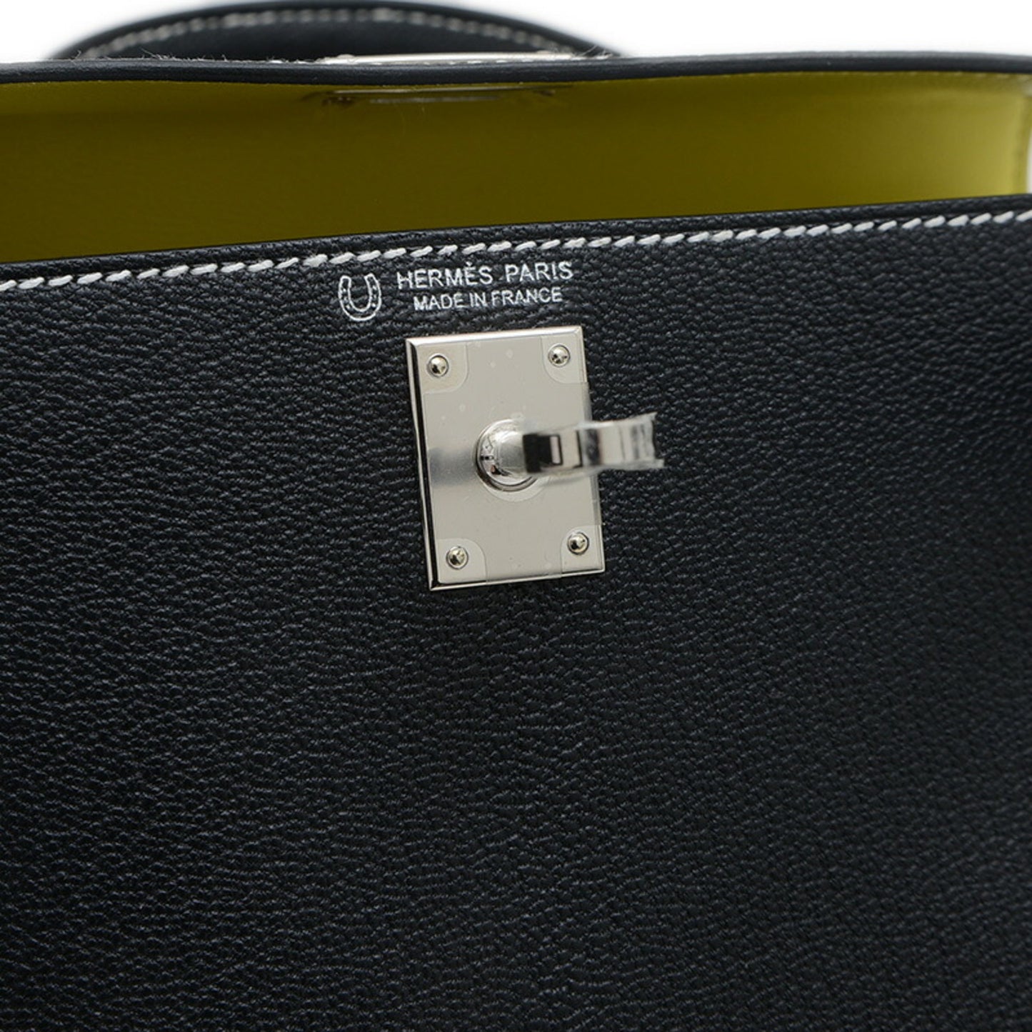 Hermès Black Leather Kelly