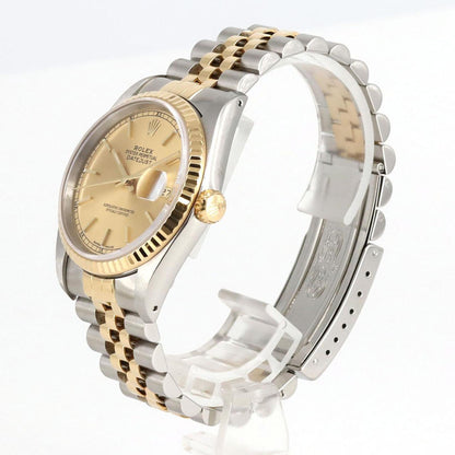 Rolex Gold Gold And Steel Datejust 36mm