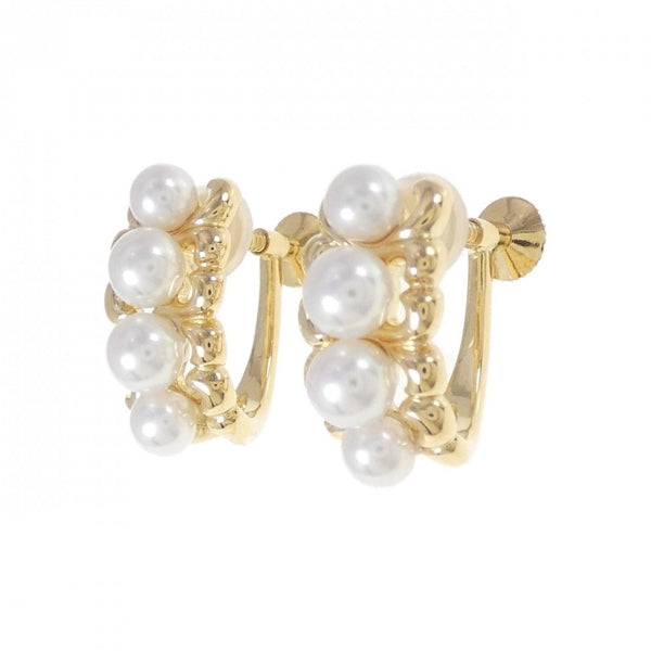 Chanel Gold Gold Plated Earring