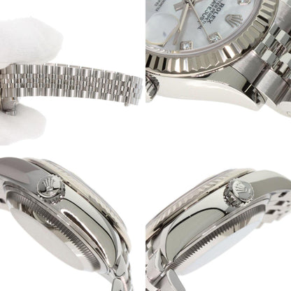 Rolex White Steel Lady Datejust