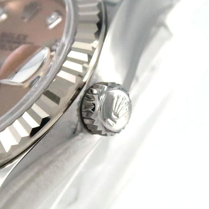 Rolex Pink Gold And Steel Lady Datejust 28mm