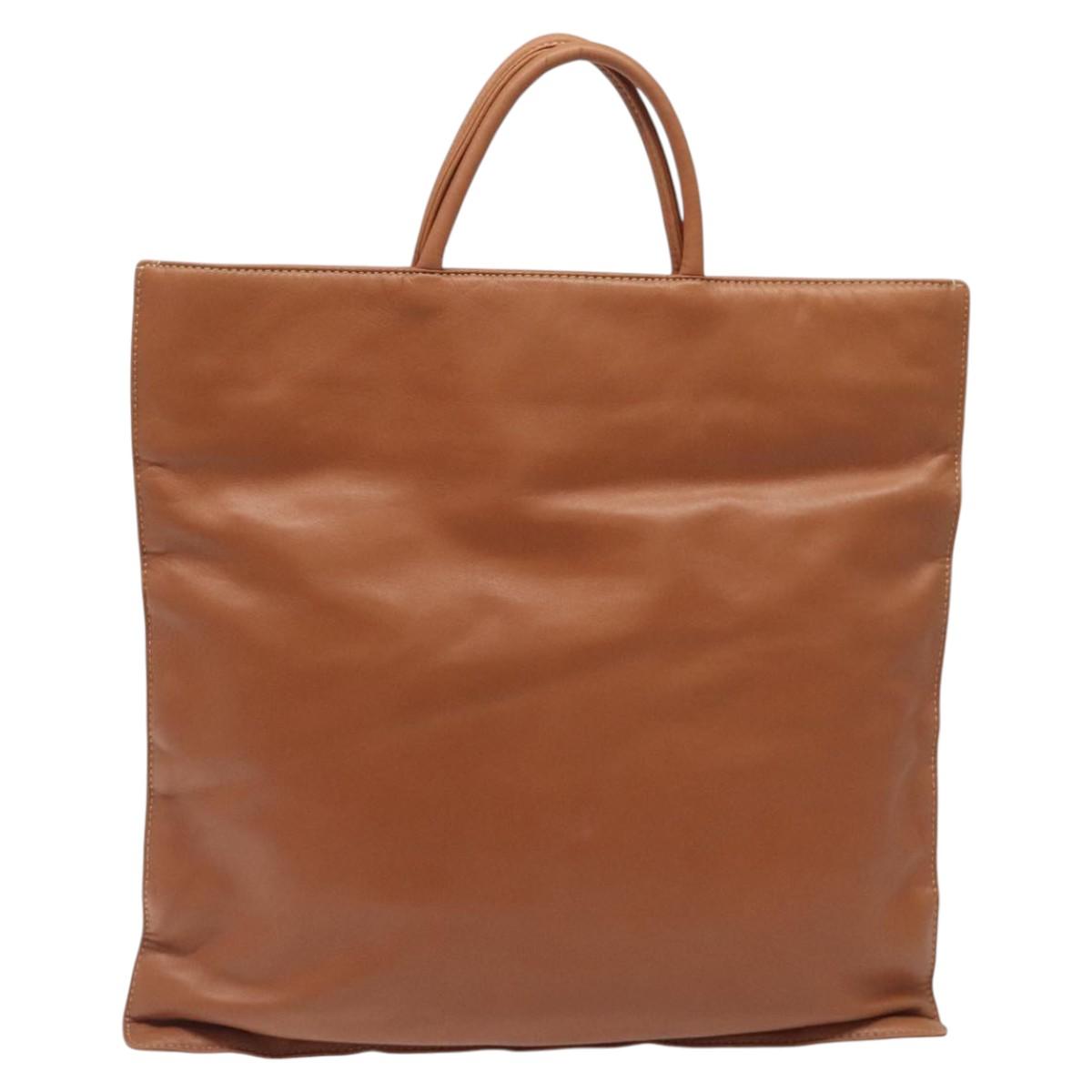Loewe Brown Leather Anagram