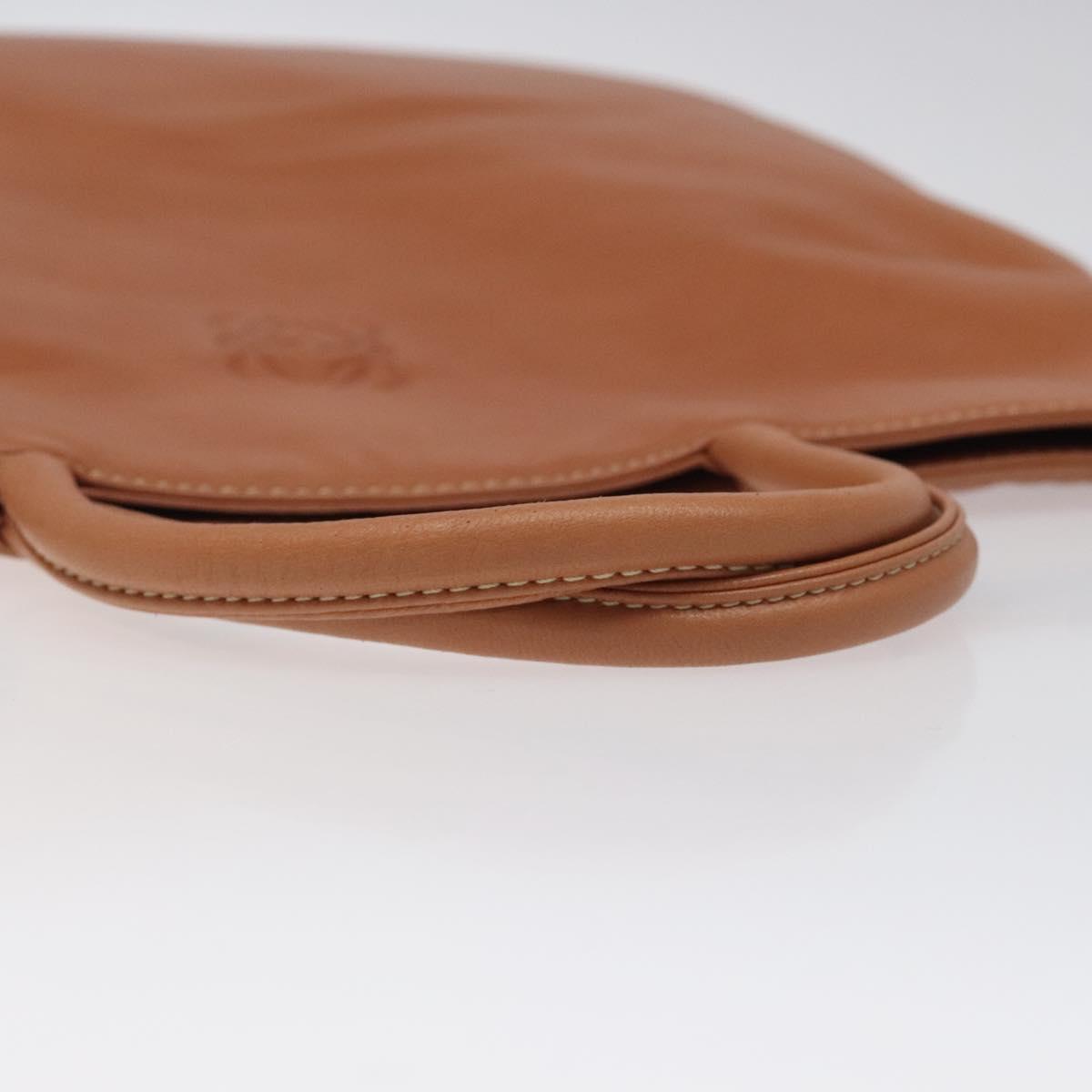 Loewe Brown Leather Anagram