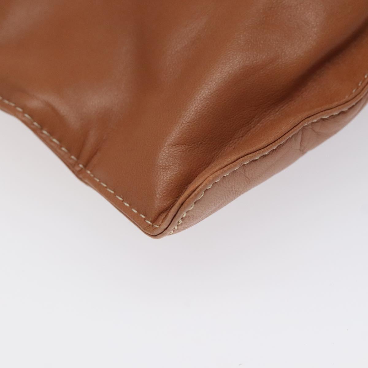 Loewe Brown Leather Anagram