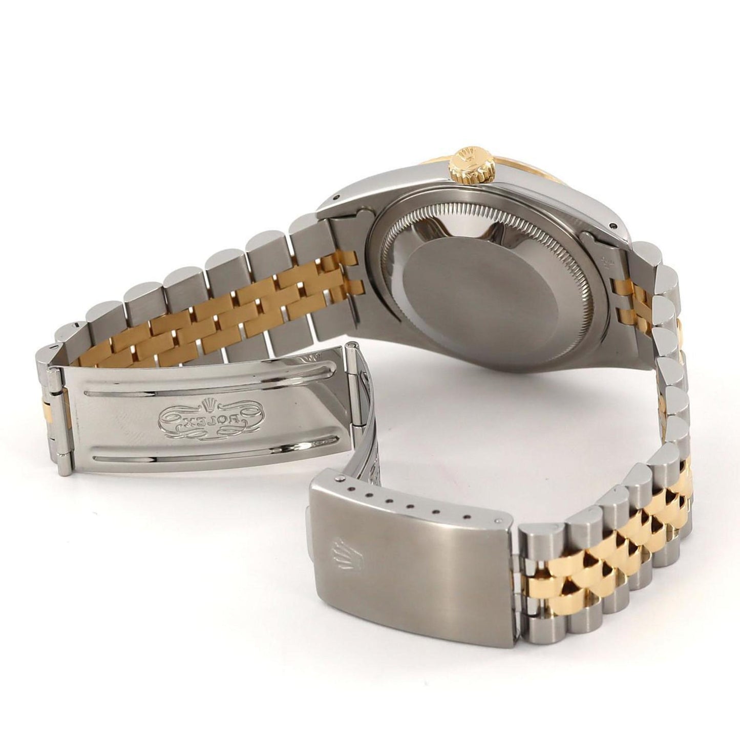 Rolex Gold Gold And Steel Datejust