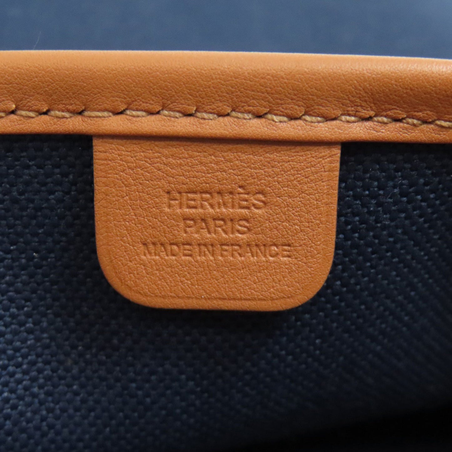 Hermès Blue Canvas --