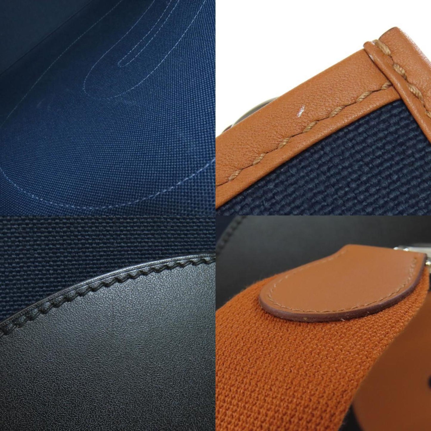 Hermès Blue Canvas --