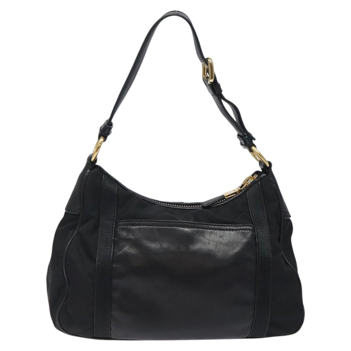 Prada Black Nylon Tessuto