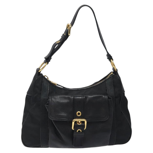 Prada Black Nylon Tessuto