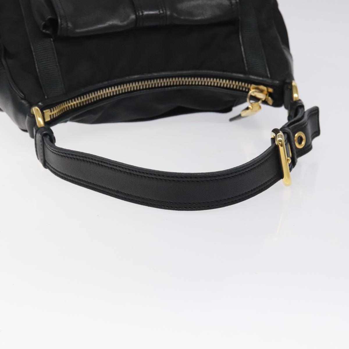Prada Black Nylon Tessuto