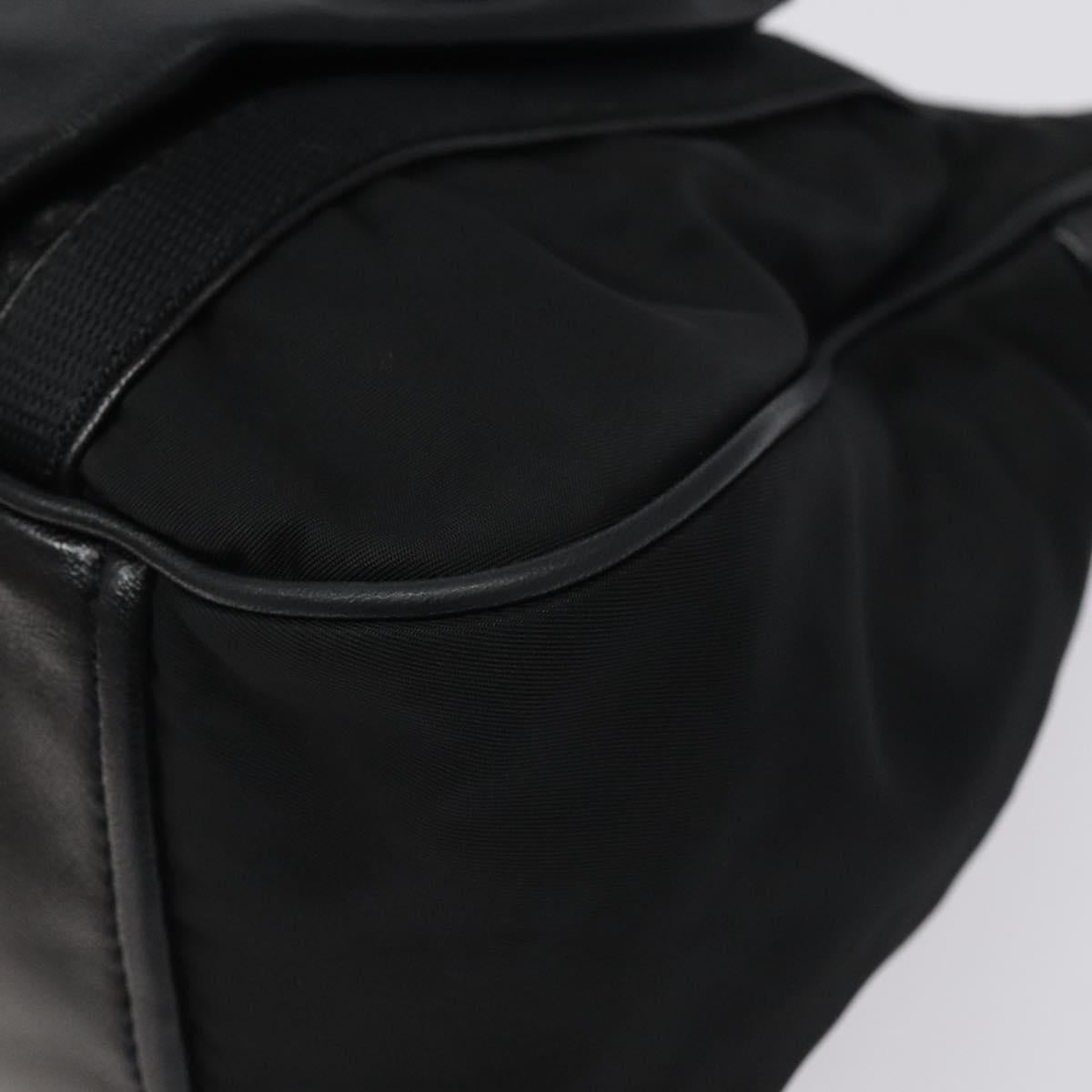 Prada Black Nylon Tessuto