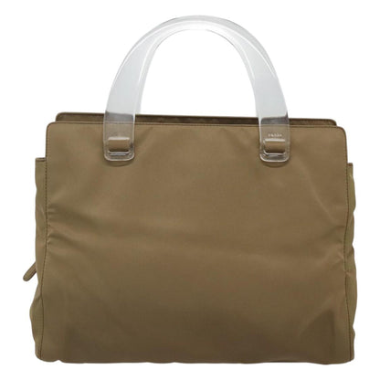 Prada Brown Nylon Tessuto