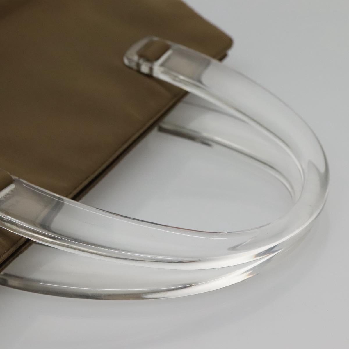 Prada Brown Nylon Tessuto