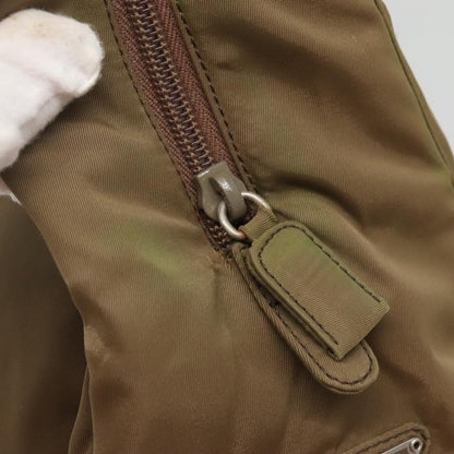 Prada Brown Nylon Tessuto