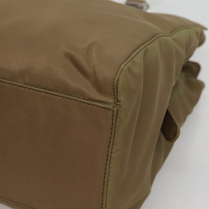 Prada Brown Nylon Tessuto