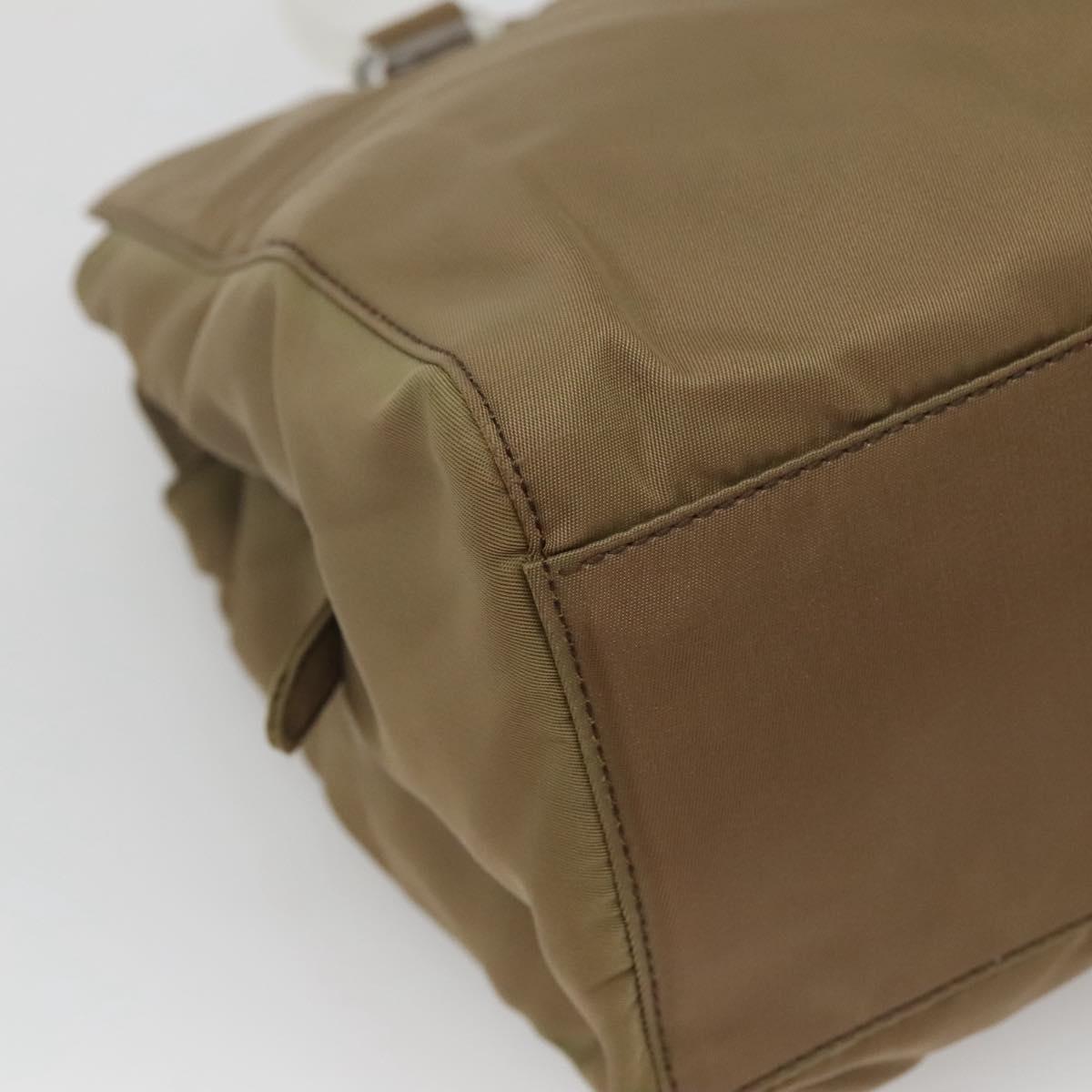 Prada Brown Nylon Tessuto